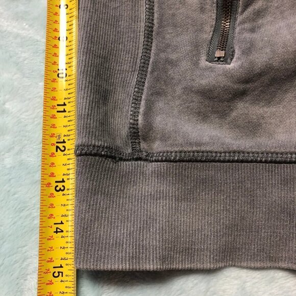 Buffalo David Bitton Distredded Grey Zip Up Lightweight Jacket Medium - Picture 6 of 11